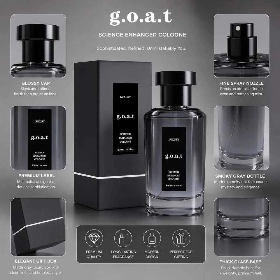 Designer Luxury 80ml Oud Perfume for Men – Woody Long-Lasting Fragrance Spray