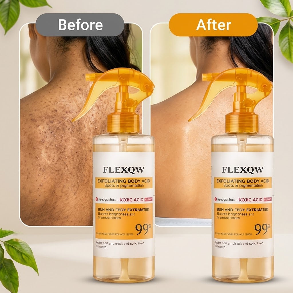 Turmeric & Kojic Acid Exfoliating Body Spray – 200ml