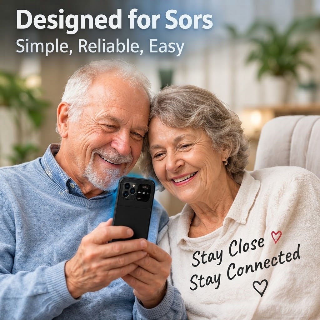 Senior Mobile Phone – Dual SIM Large Screen & Loud Sound