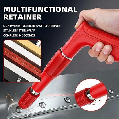 Hand Tool Nailer Kit with Portable Toolbox for DIY & Home Repairs