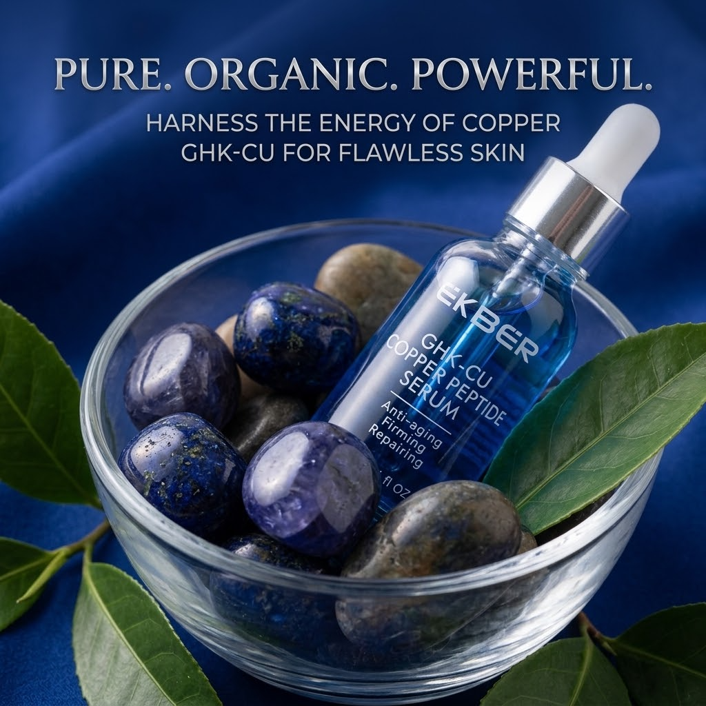 Blue Copper Peptide Serum -I Anti-Aging Facial Serum for Firming & Smoother Skin