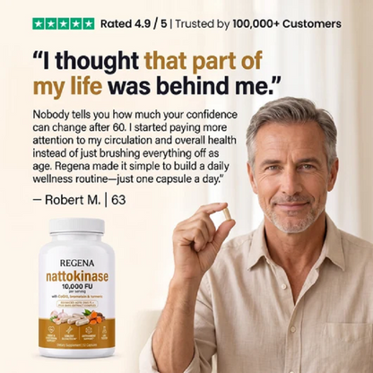 Nattokinase 10,000 FU – High-Potency Enzyme Supplement