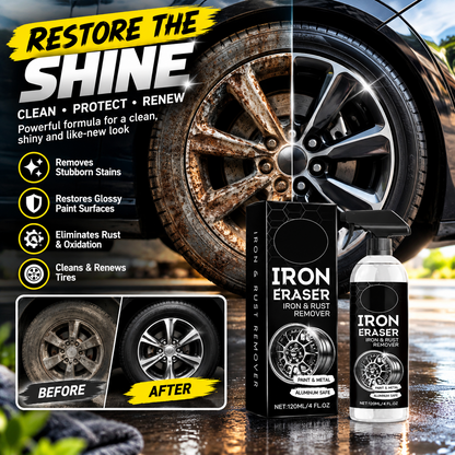 Glossy Surface Renovation Cleaning Agent – Rust, Stain Removal & Polishing Care for Cars