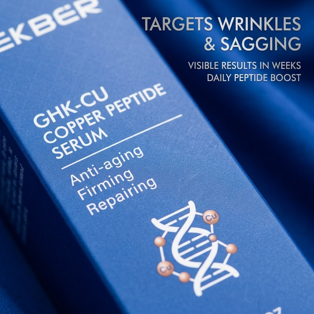 Blue Copper Peptide Serum -I Anti-Aging Facial Serum for Firming & Smoother Skin