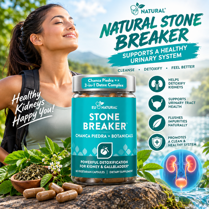 Natural Stone Breaker – 60 Vegetarian Soft Capsules for Urinary & Daily Wellness