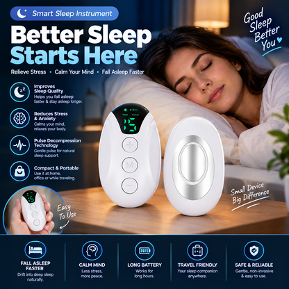 Handheld Sleep Aid Device – Portable Relaxation & Bedtime Wellness Instrument