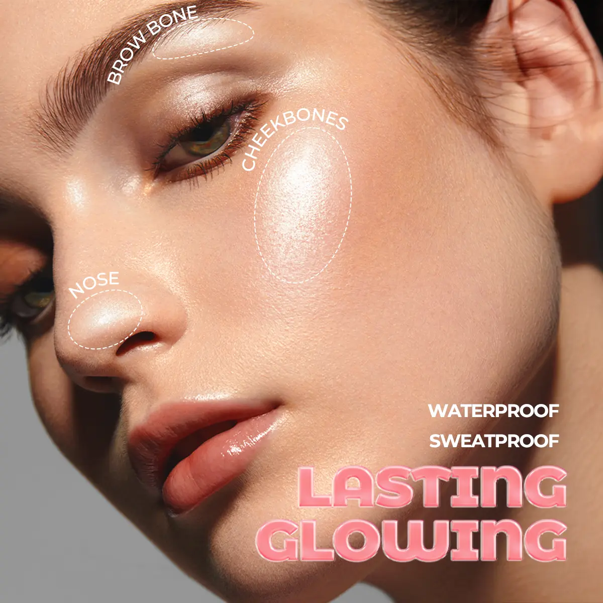 Highlight Stick Pearlescent Shimmer Contour (Waterproof, Non-Smudge)
