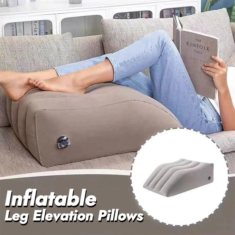 Inflatable Leg Elevation Pillow – Portable Wedge Support Pillow for Sleeping & Relaxation