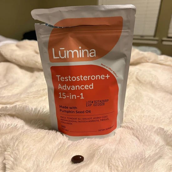Testosterone+ Advanced 15-in-1 Men's Support Softgels