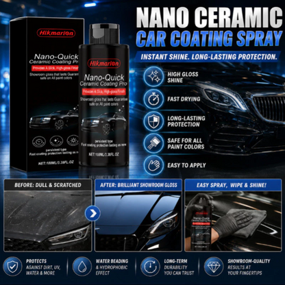 Nano Ceramic Car Coating Spray – Surface Shine & Protection