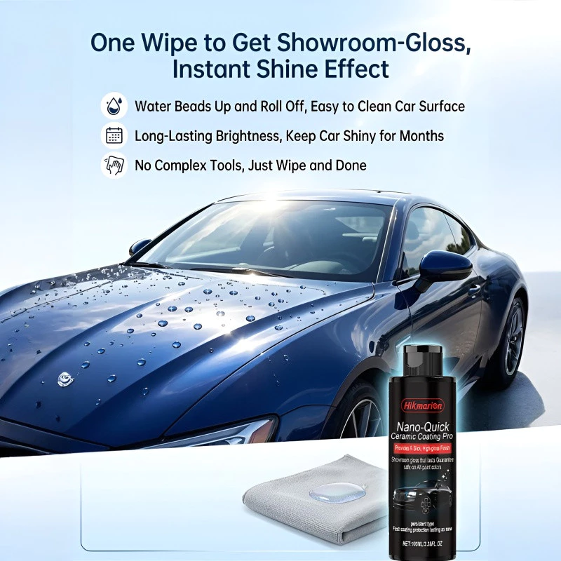 Nano Ceramic Car Coating Spray – Surface Shine & Protection