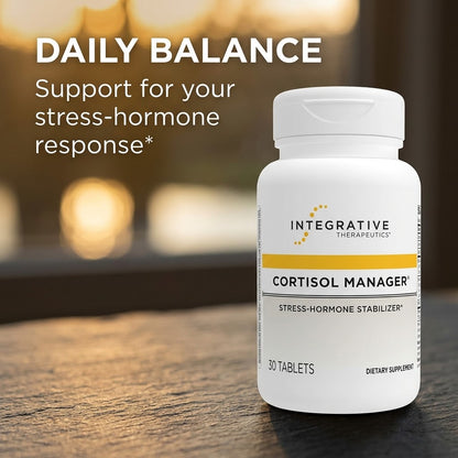 Cortisol Manager Supplement – Ashwagandha, L-Theanine & Vitamins for Stress & Sleep Support