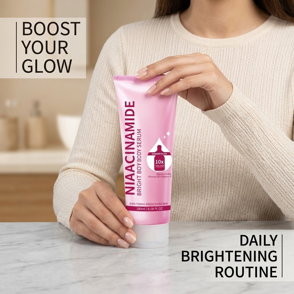 Vitamin C Whitening Body Lotion – Day & Night Moisturizing Care for All Skin Types
