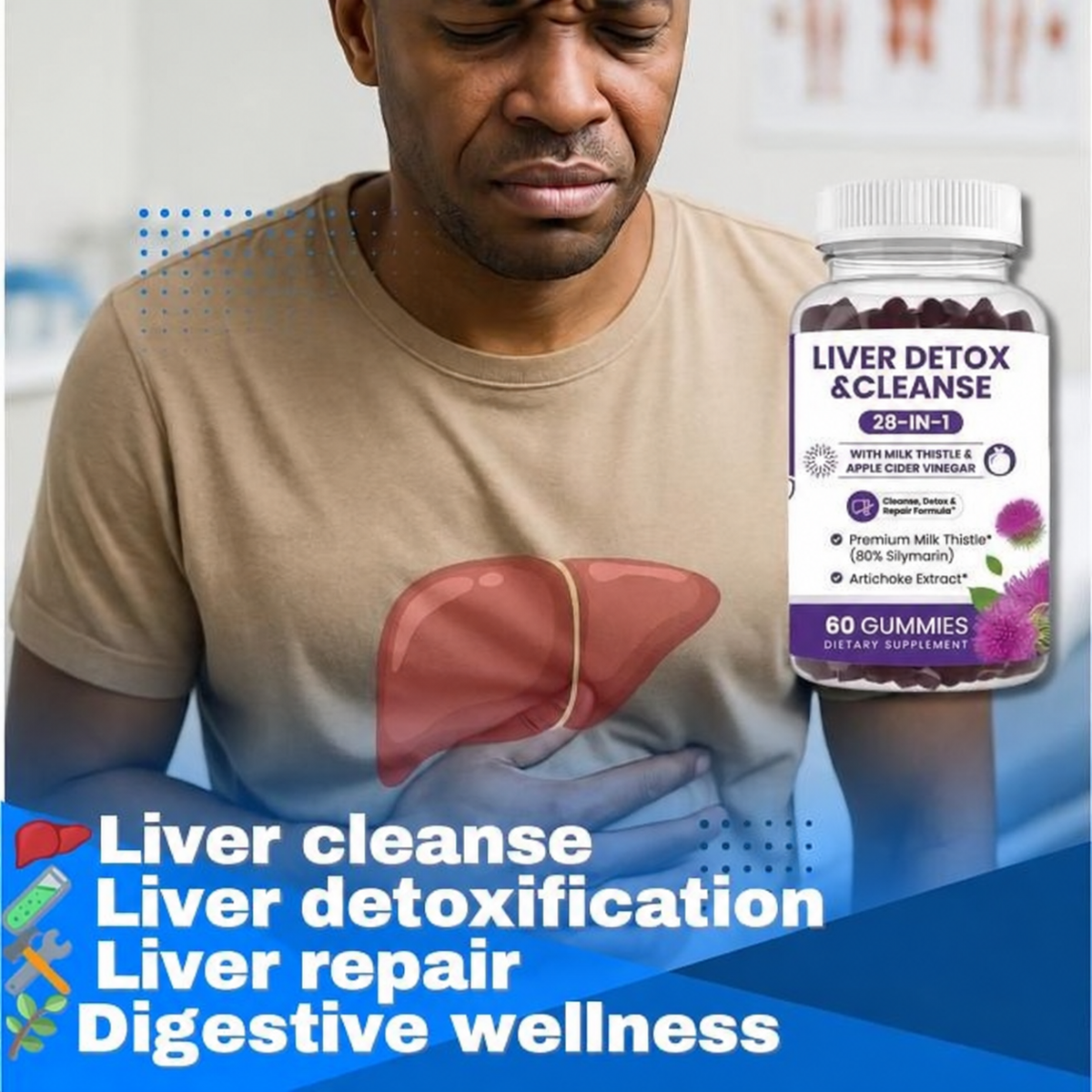28-in-1 for liver cleansing and detoxification
